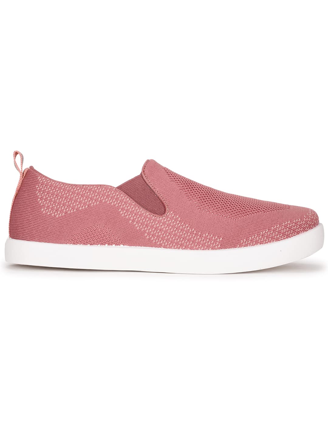 Bata Women's Red Slip-On Sneakers - Image 3
