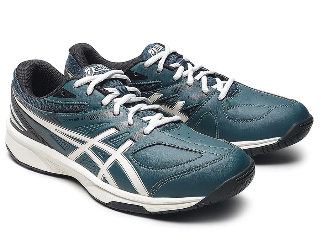 ASICS Men's Saxon Green Tennis Shoes - Image 2