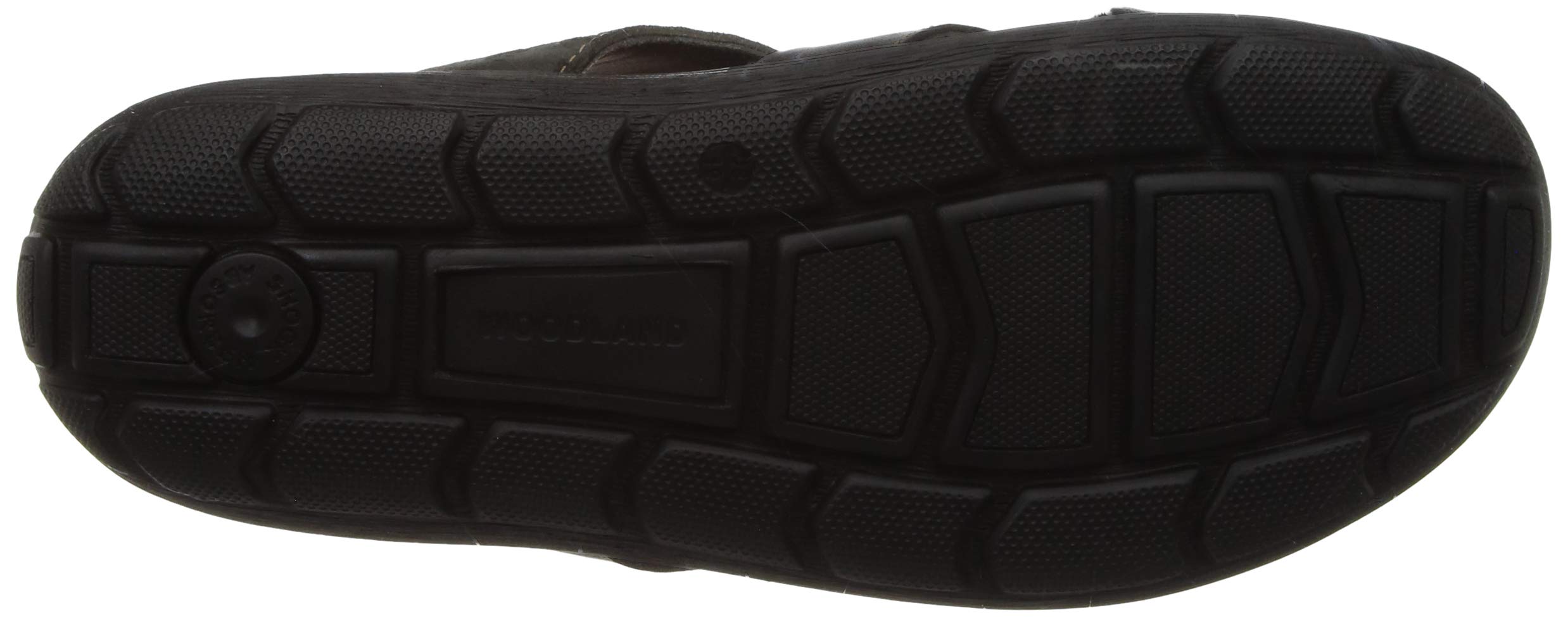Woodland Men's Leather Slipper - DBROWN - Image 5