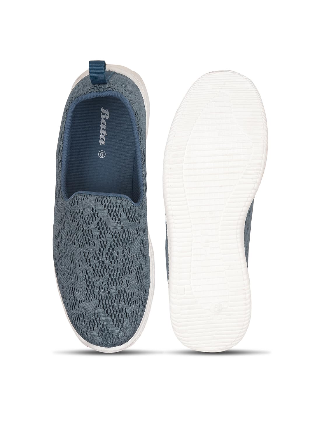 Bata Women's Slip-on Walking Shoe - Blue - Image 5