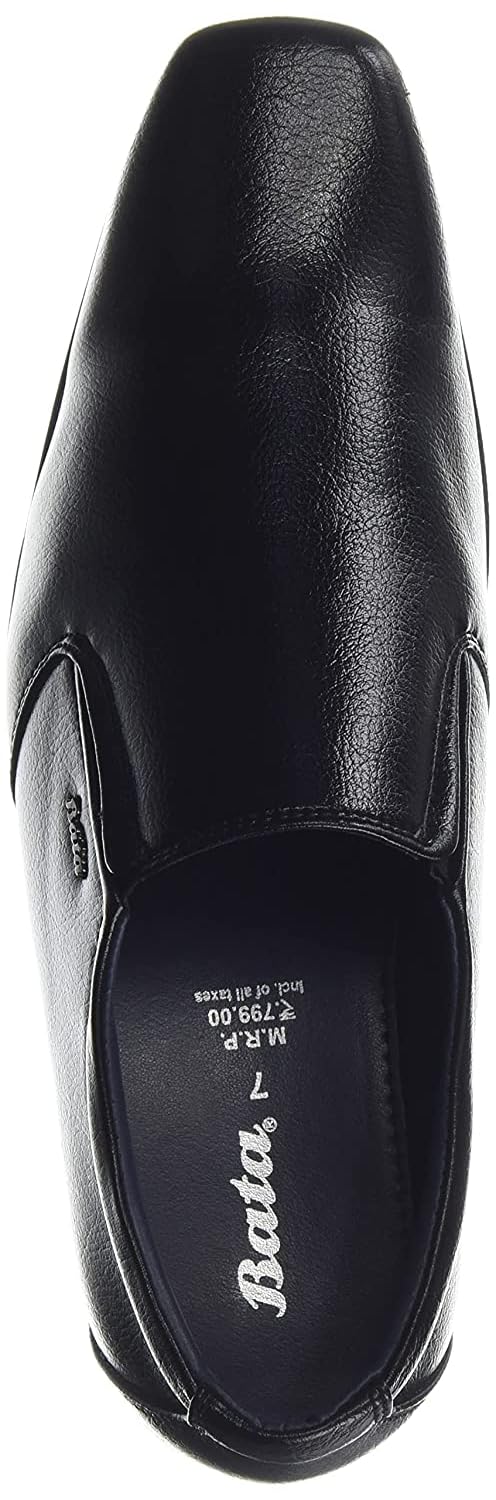 Bata Men's Slip-on Formal Shoes - Black - Image 3