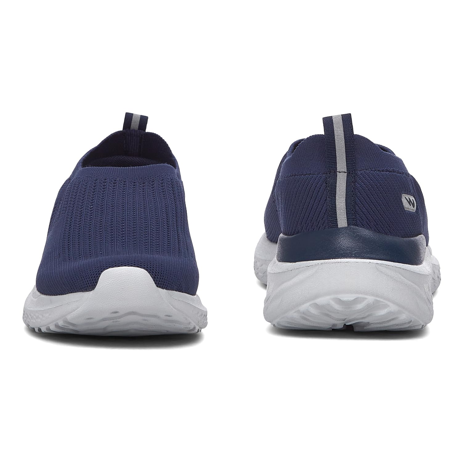 Campus Men's ANON Slip-On Walking Shoes - Navy/Silver - Image 3