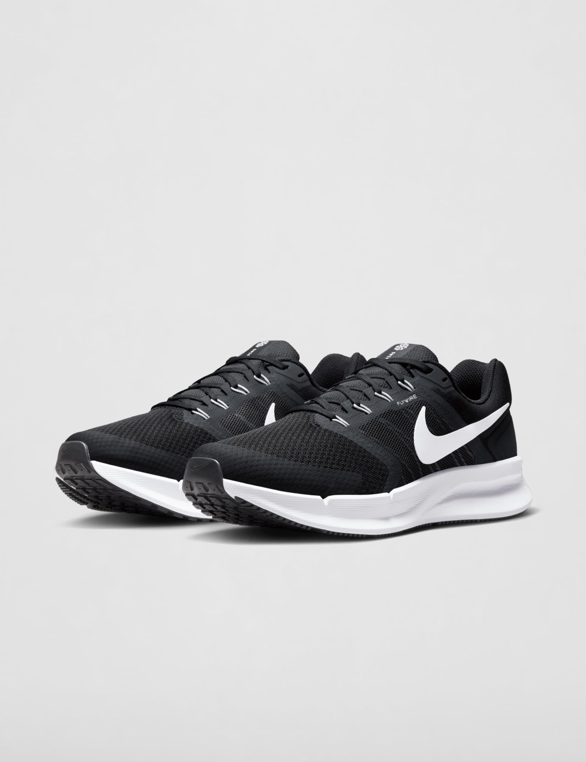 Nike Men's Running Shoes - Black White - Image 5