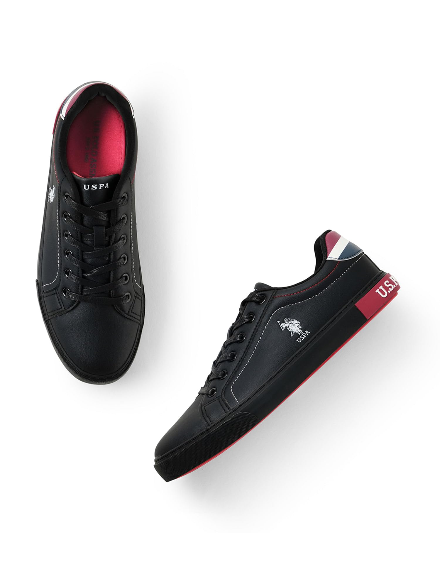 USPA Rojas 4.0 Black Casual Sneaker for Man - Image 3