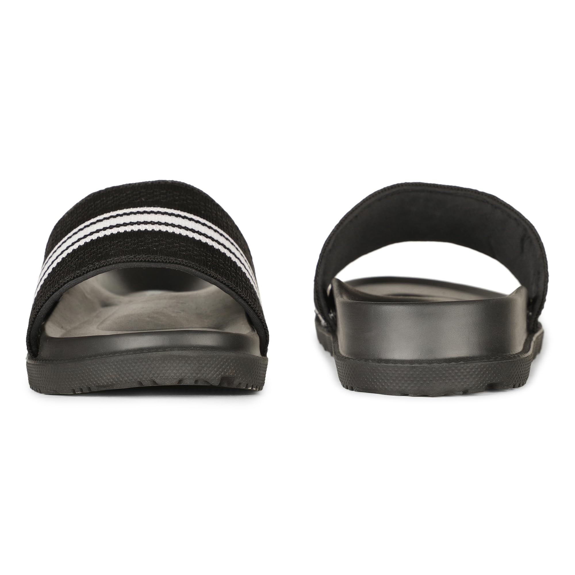 Bata Men's Black Slip-on Slide - Image 3