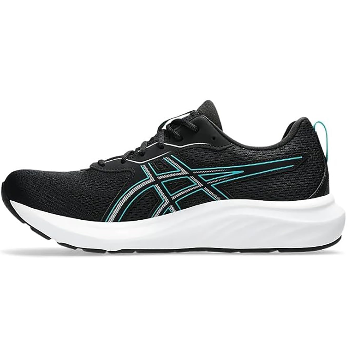 ASICS Men's Gel-Contend 9 Running Shoes - Black/Wave Teal