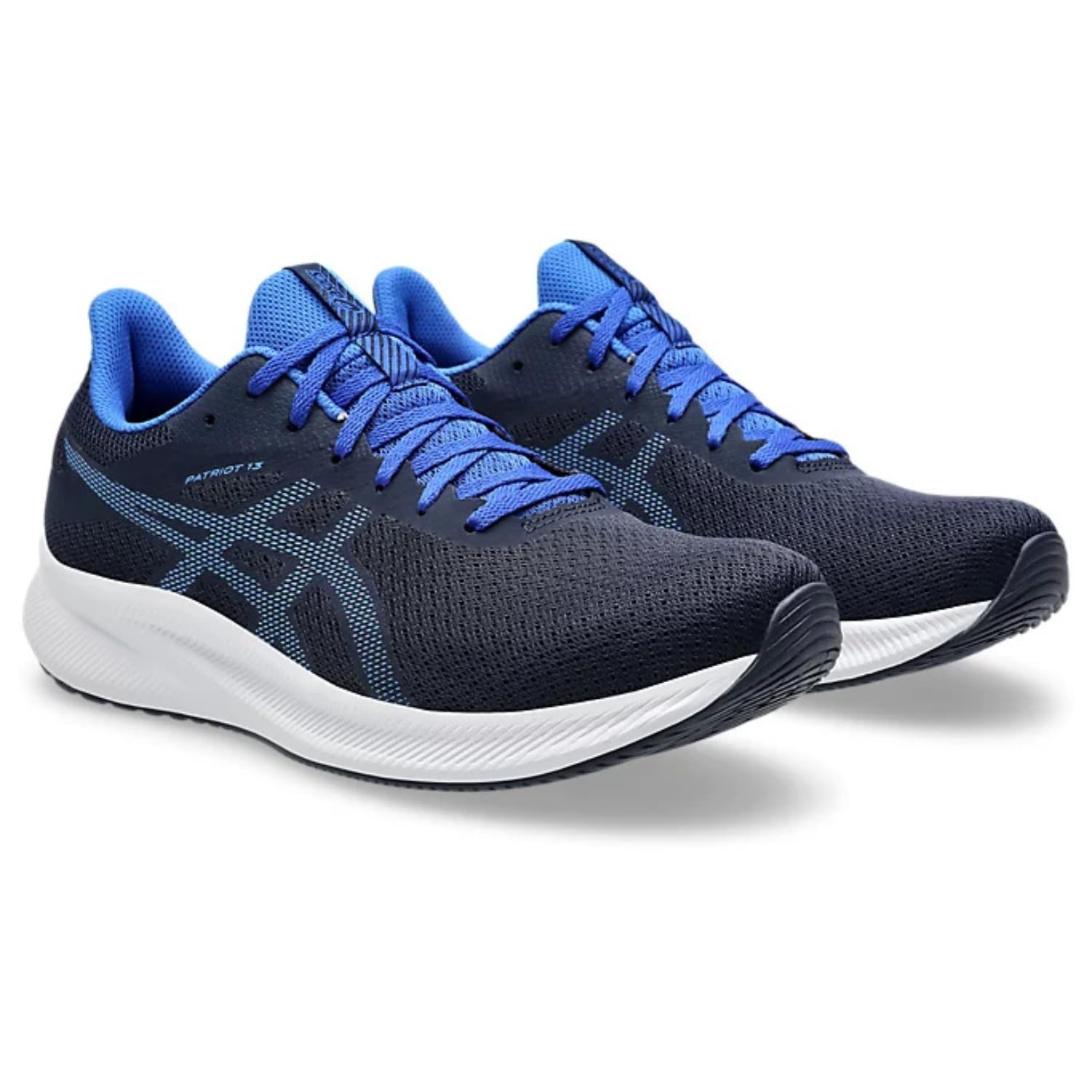 ASICS Men's Patriot 13 Running Shoes - Midnight Blue - Image 4