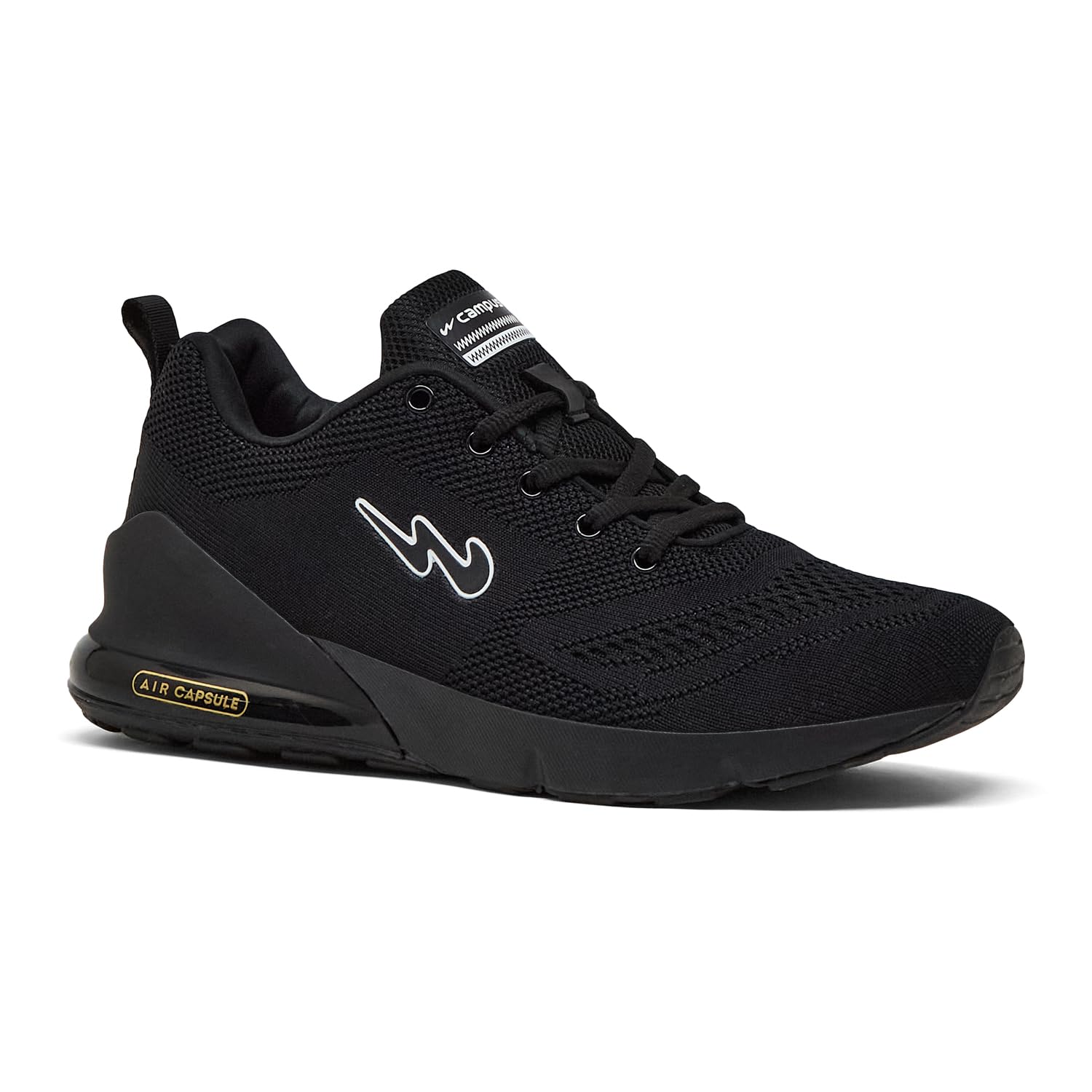 Campus North Plus Running Shoes for Men - Black