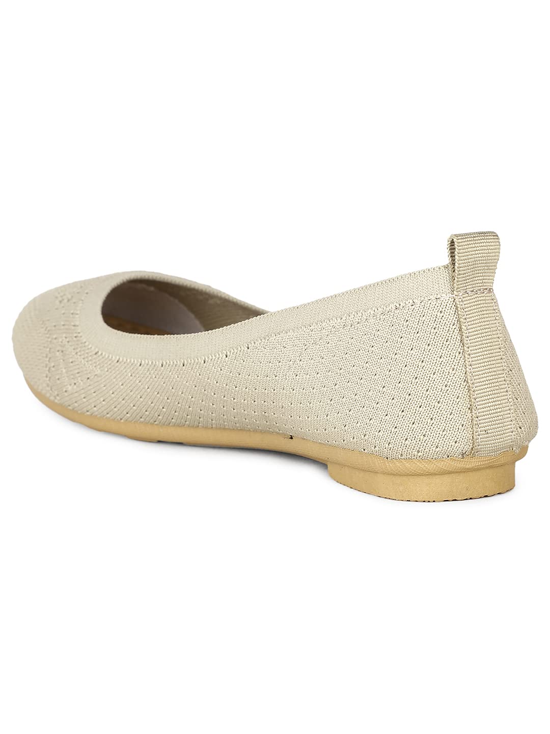 Bata Women's Slip-on Ballet Flat - Beige - Image 3