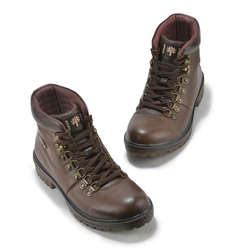 Woodland Men's Brown Leather Boots - Image 2