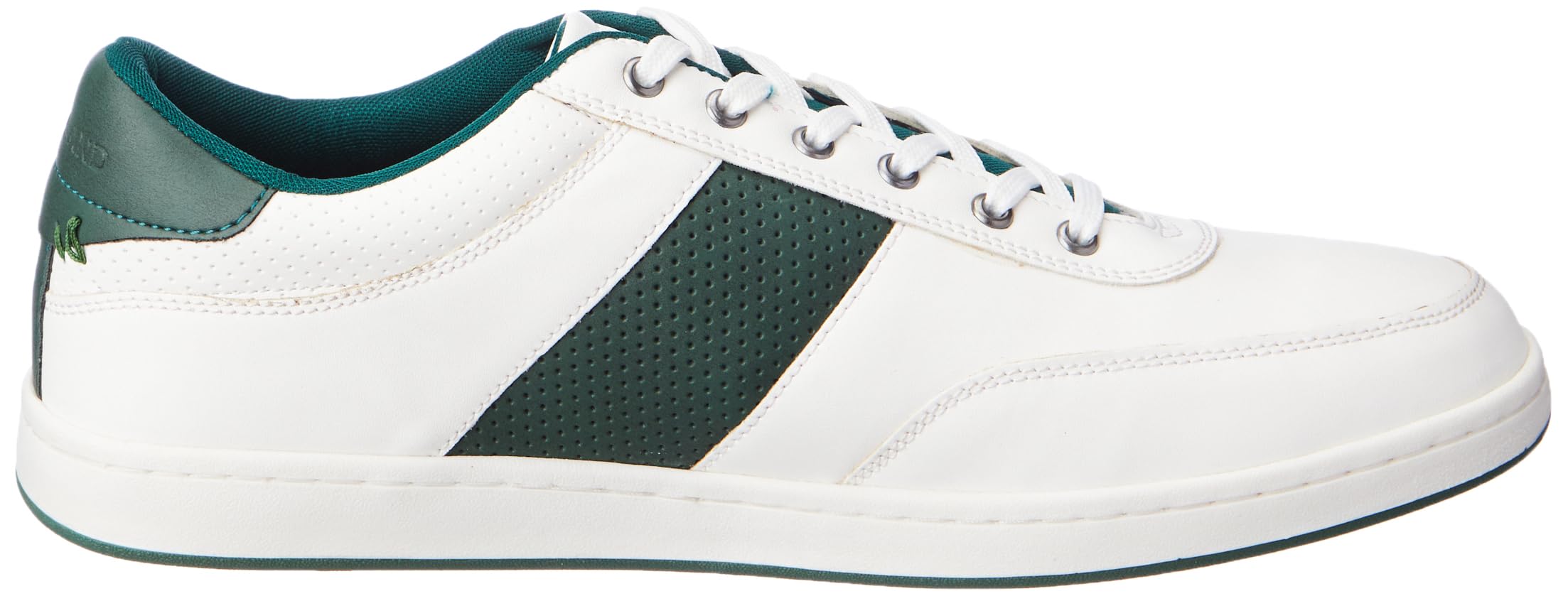 Woodland Men's White/Green PU Casual Shoes - Image 4