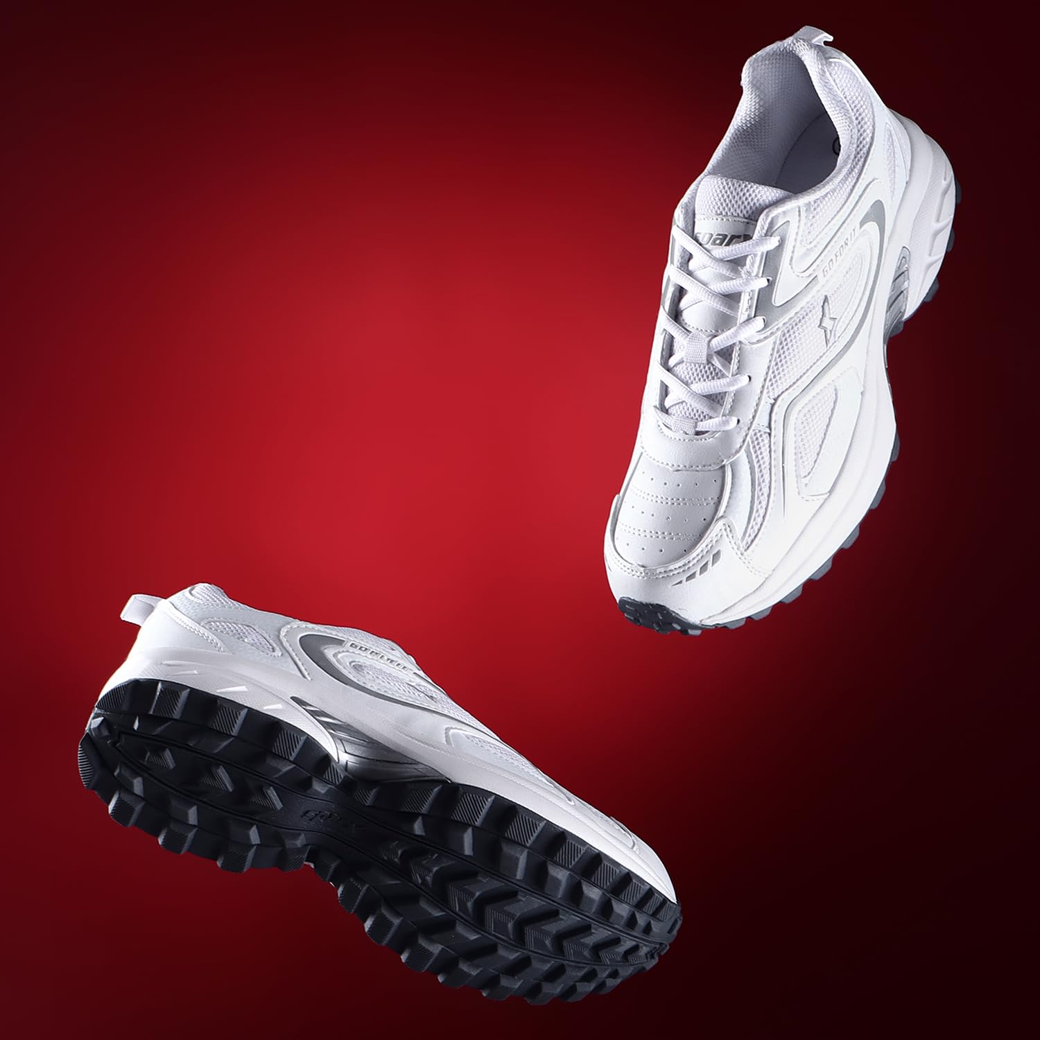 Sparx Mens Running Shoe - White - Image 2