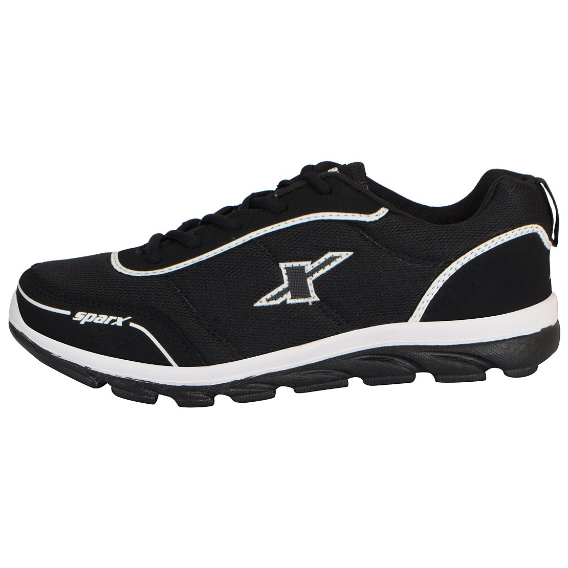 SPARX Men's Running Shoes - Black White - Image 4