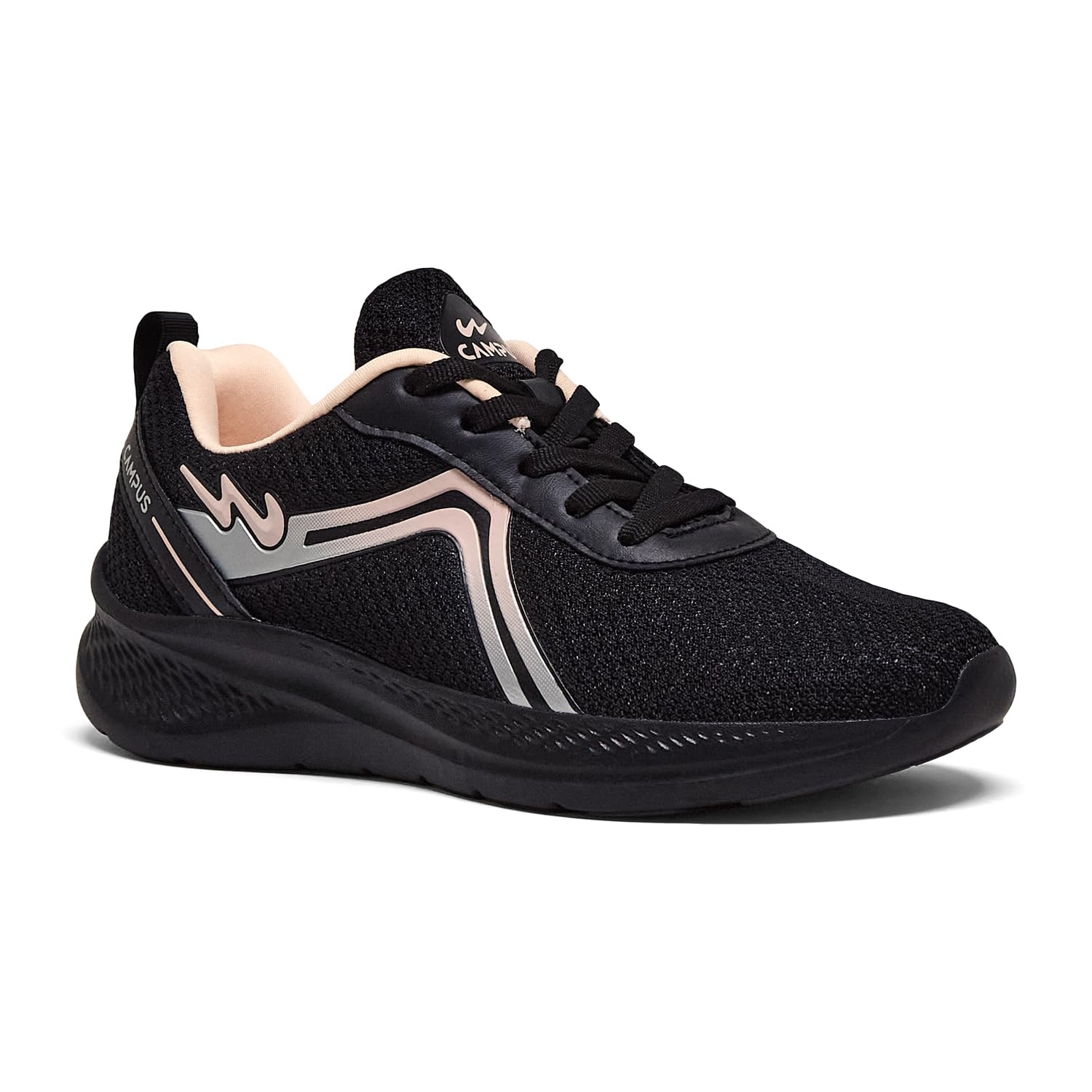 Campus Women's Raye Running Shoes - Black Peach