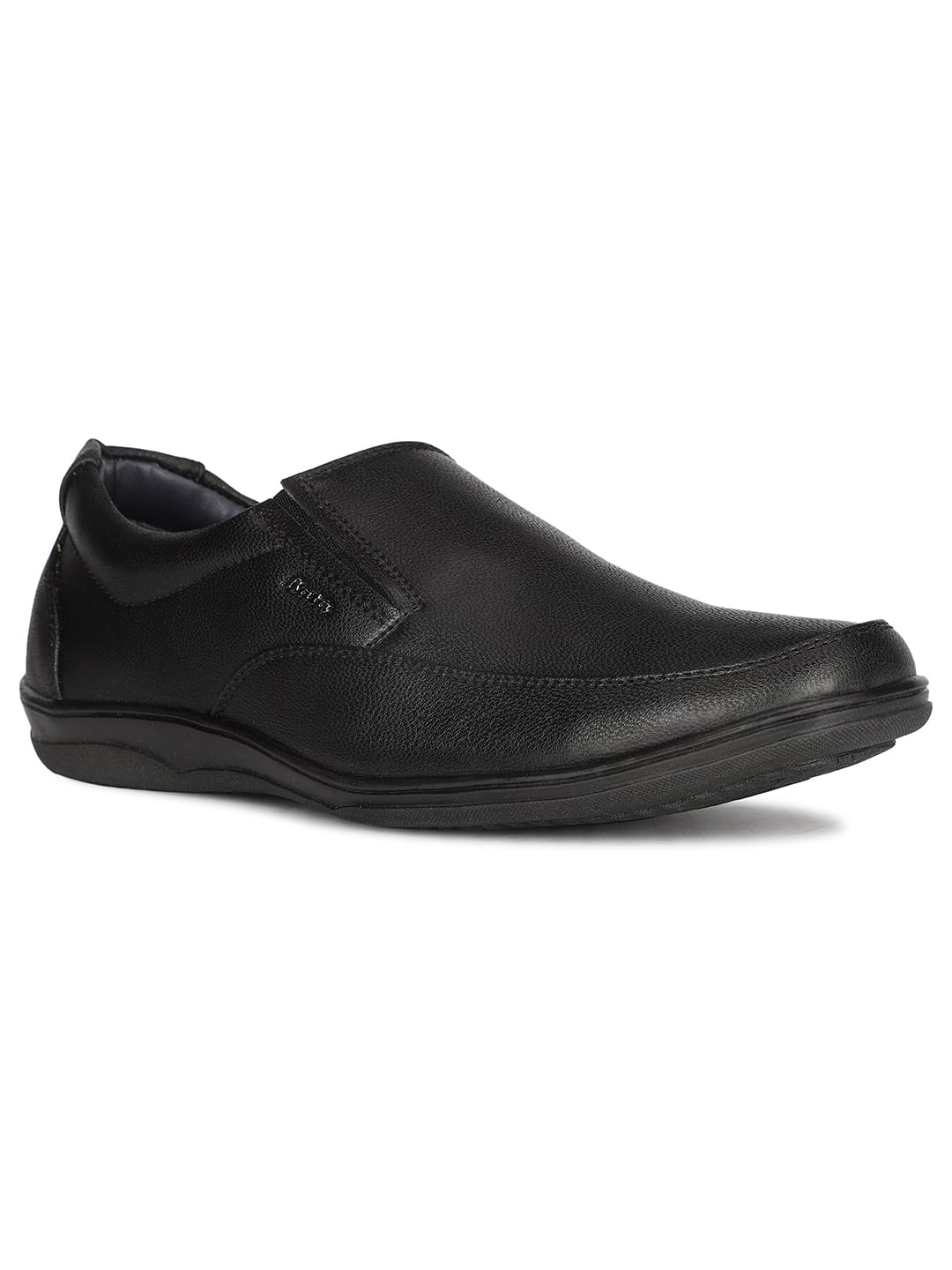 Bata Men's Black Slip-On Formal Shoes - Image 2