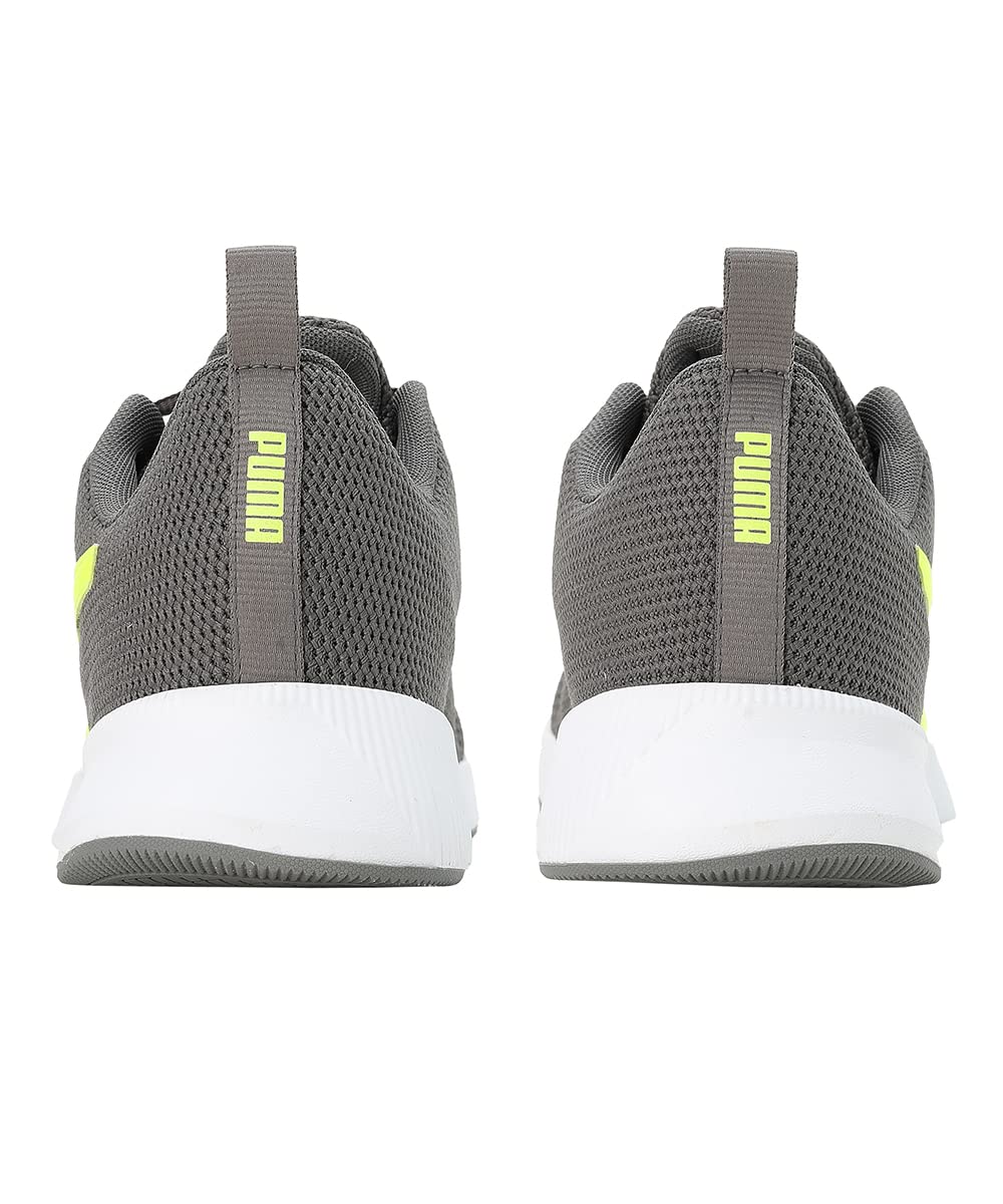 Puma Mens Robust V2 Running Shoe - Gray Yellow - Image 4