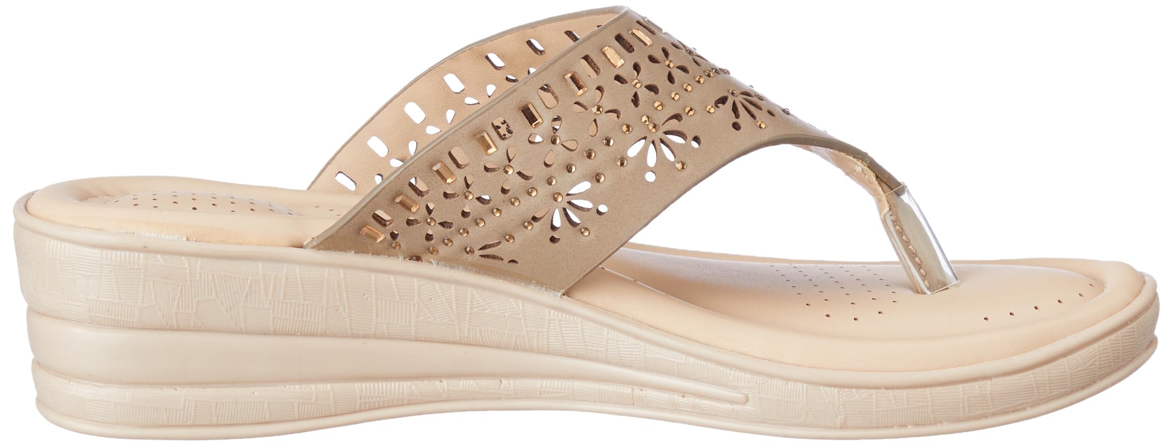 Bata Women's Wedge Heel Sandal - Brown - Image 4