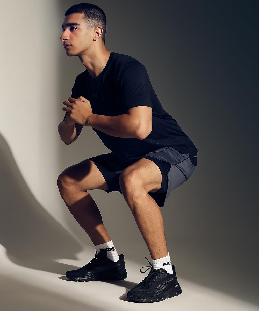 Puma Softride Pro Dynamic Flex Mo - Black Gray Men's Running Shoe - Image 5