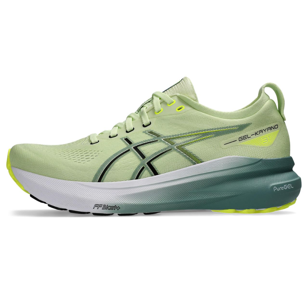 ASICS Men's Gel-Kayano 31 Running Shoes - Cool Matcha/Celadon - Image 5