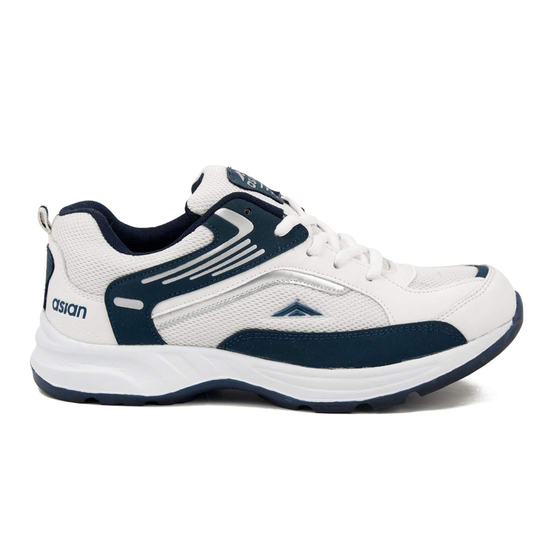 ASIAN Future-01 Running Shoes for Men - White Blue - Image 4