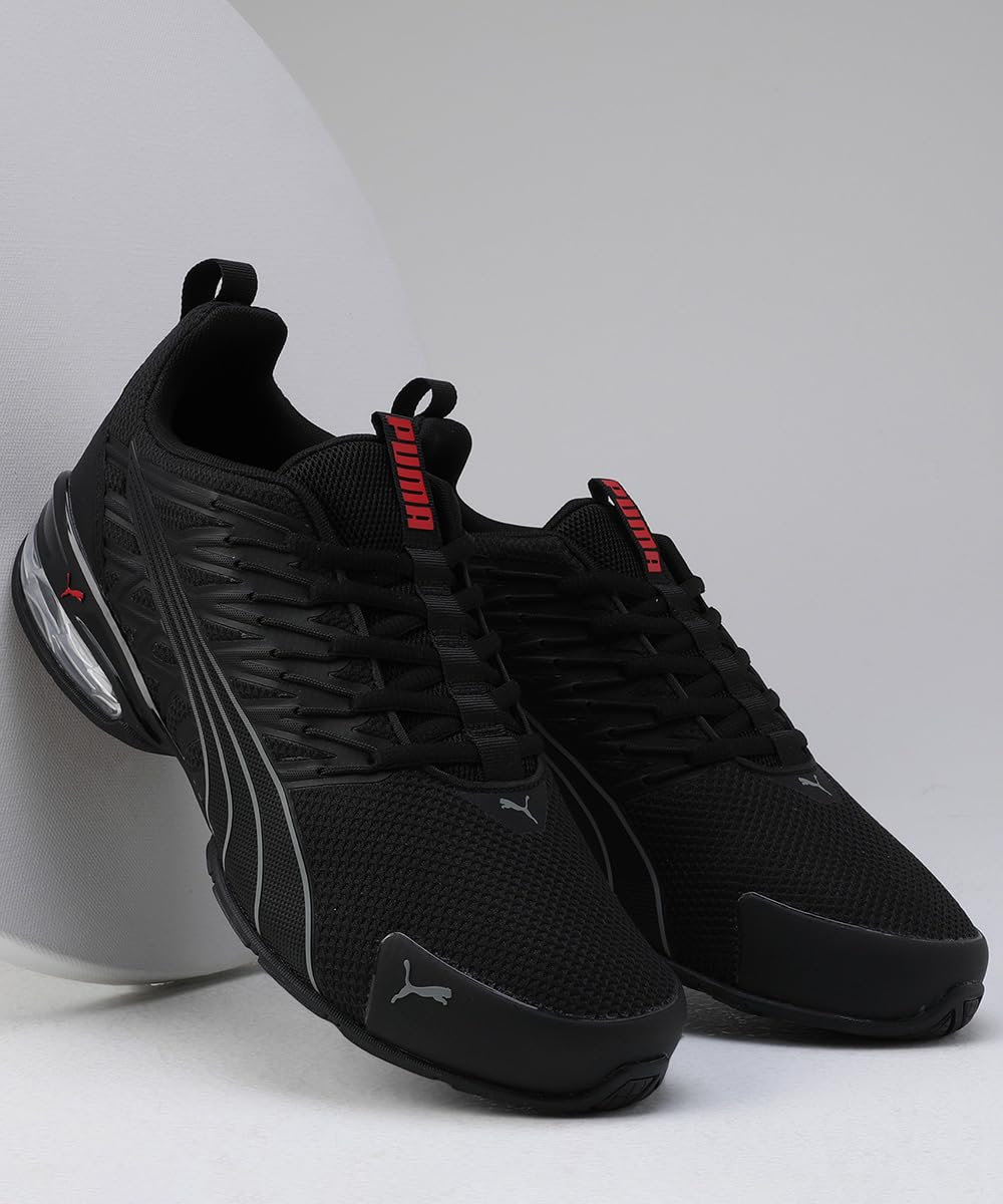 Puma Voltaic Evo Black Stormy Slate Running Shoe - Image 4