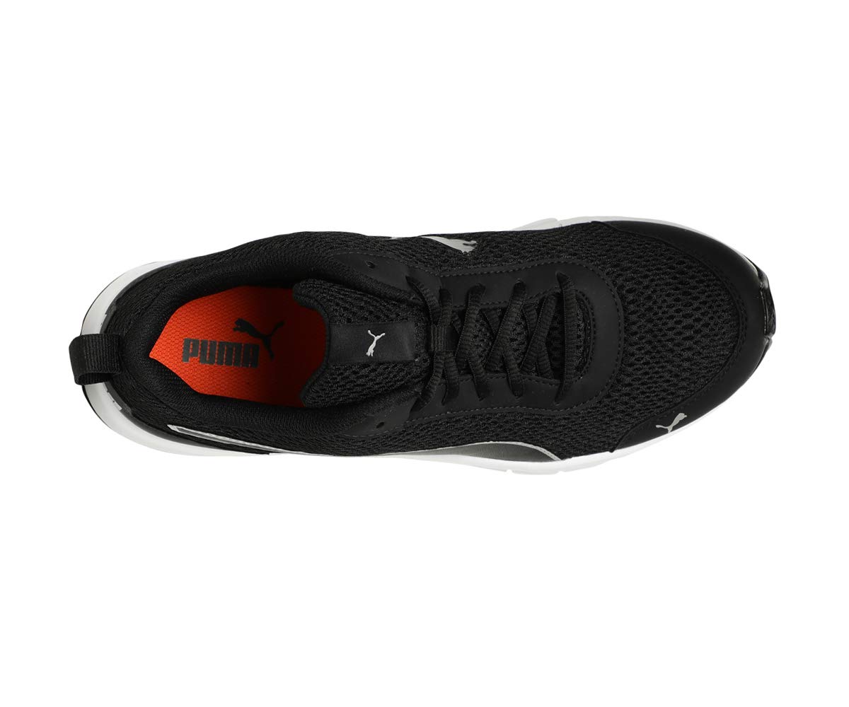 Puma Mens Rapid Runner Sneaker - Black Silver - Image 5