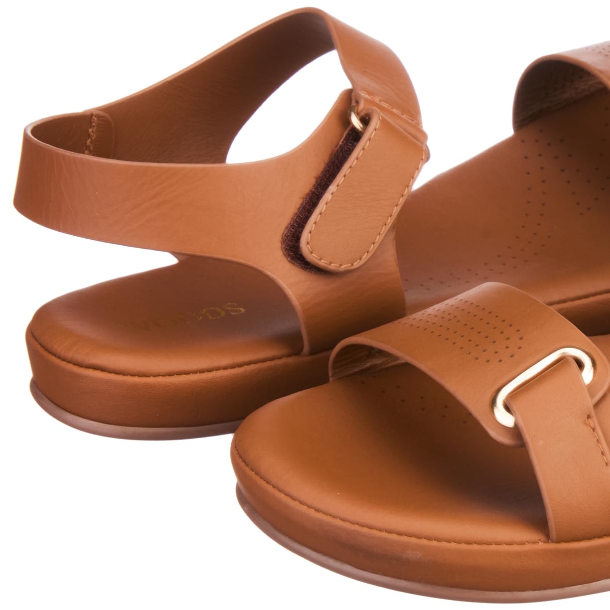 Woodland Women's Tan Sandals - Image 2