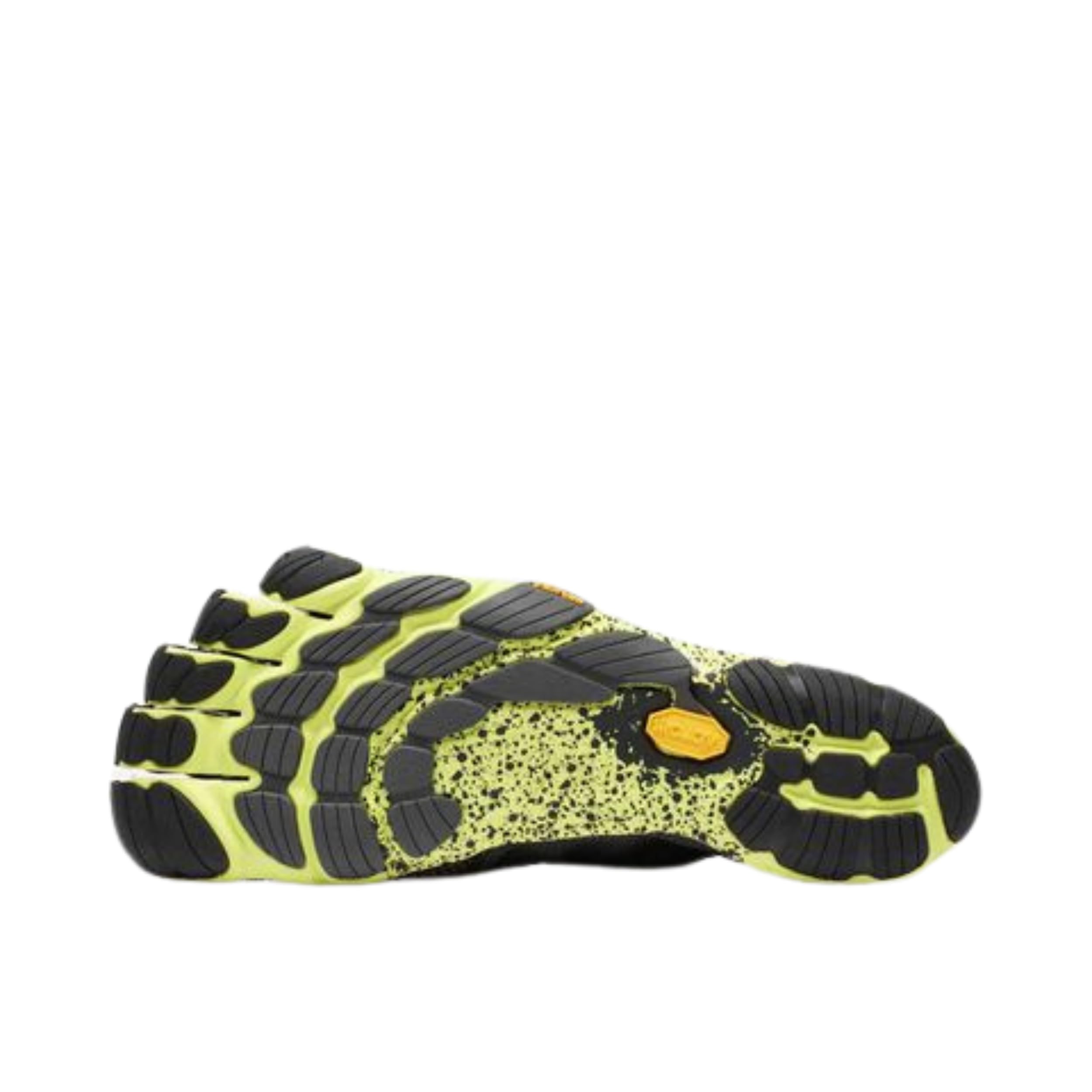 Vibram Men's V-Run Running Shoes - Black/Yellow - Image 2