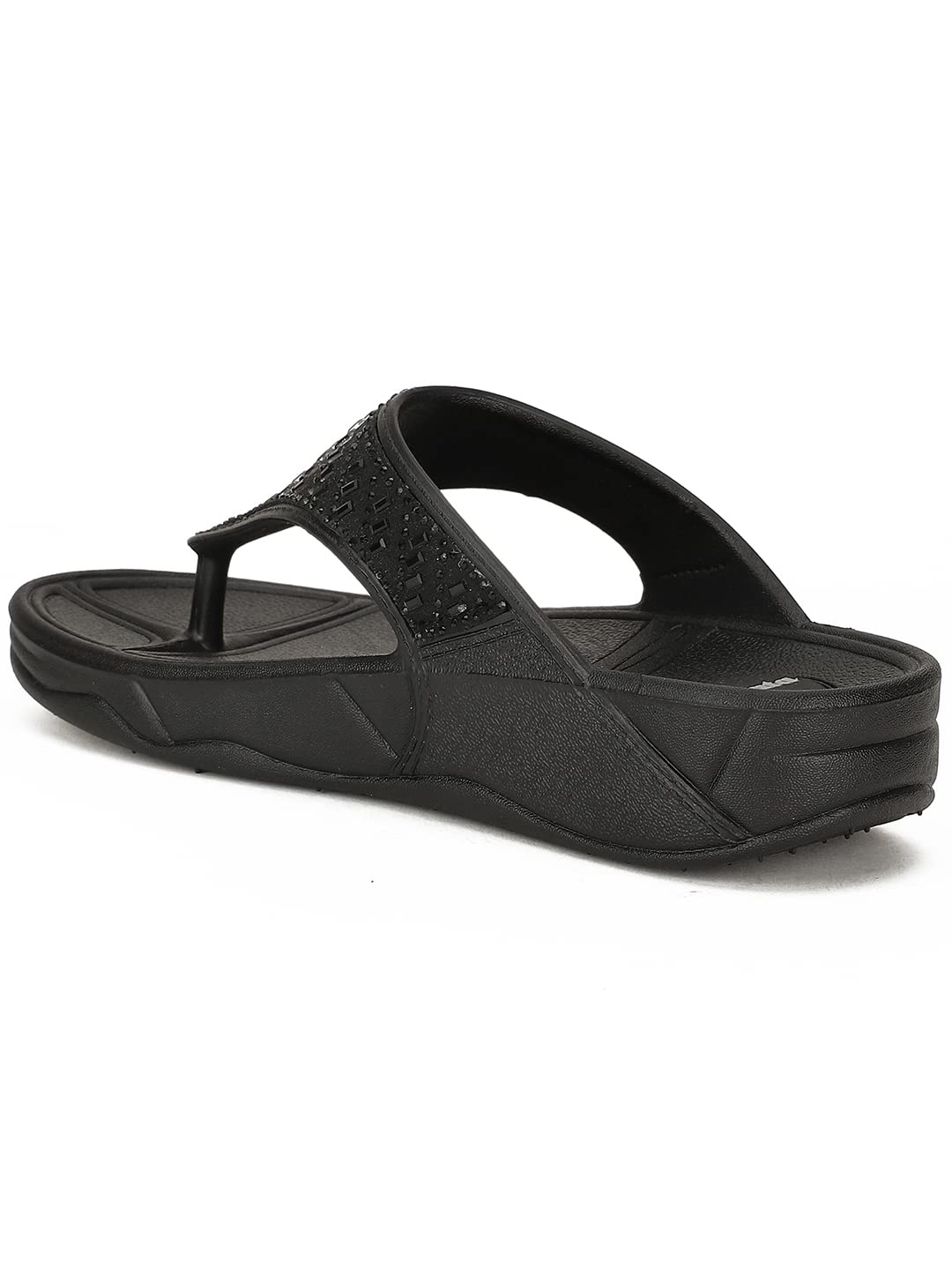 Bata Women's Platform Heel Sandal - Black - Image 3