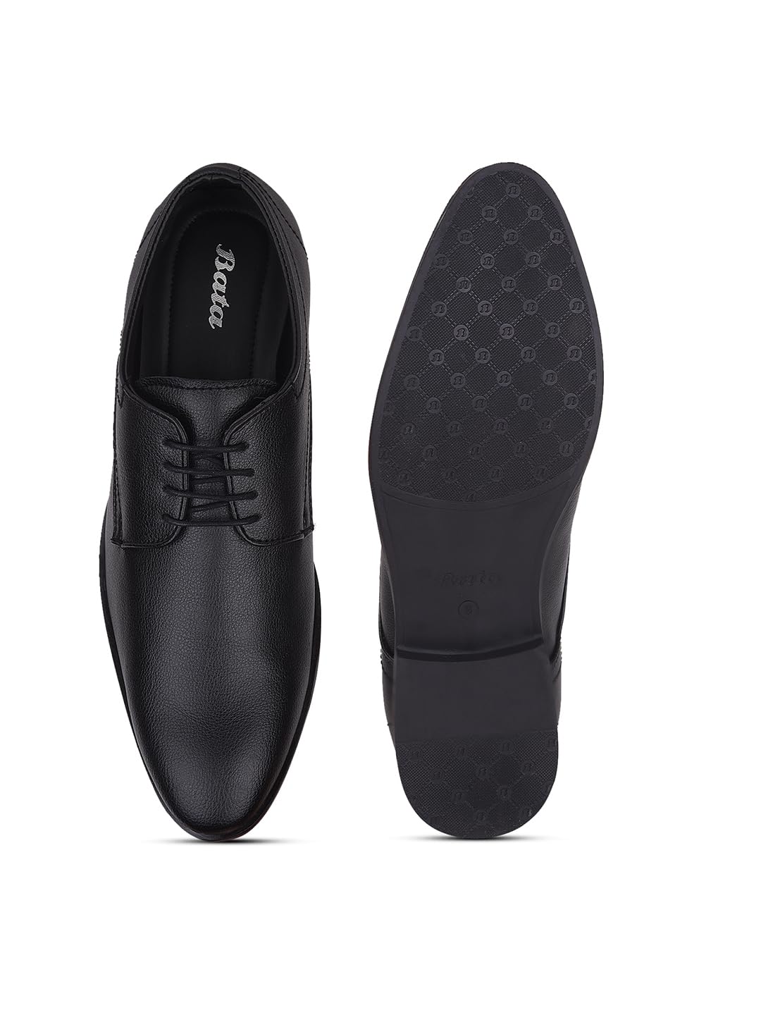 Bata Magnus Formal Derby Lace Up Shoes for Men - Black - Image 4