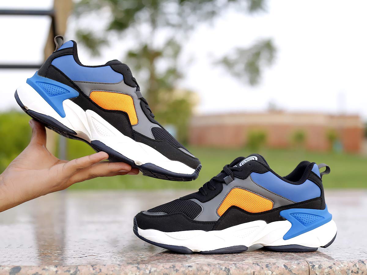 Bacca Bucci Men's Velocity Running Shoes - Blue - Image 2