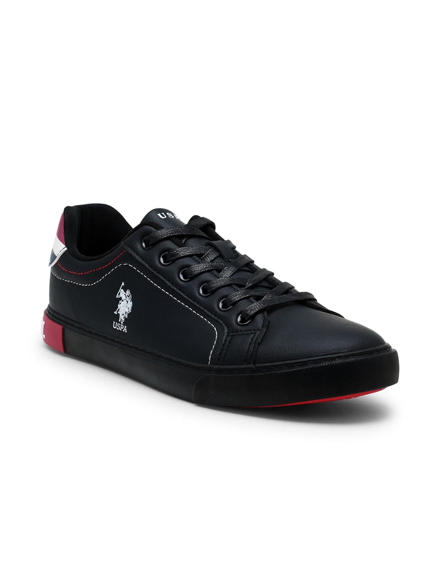 USPA Rojas 4.0 Black Casual Sneaker for Man