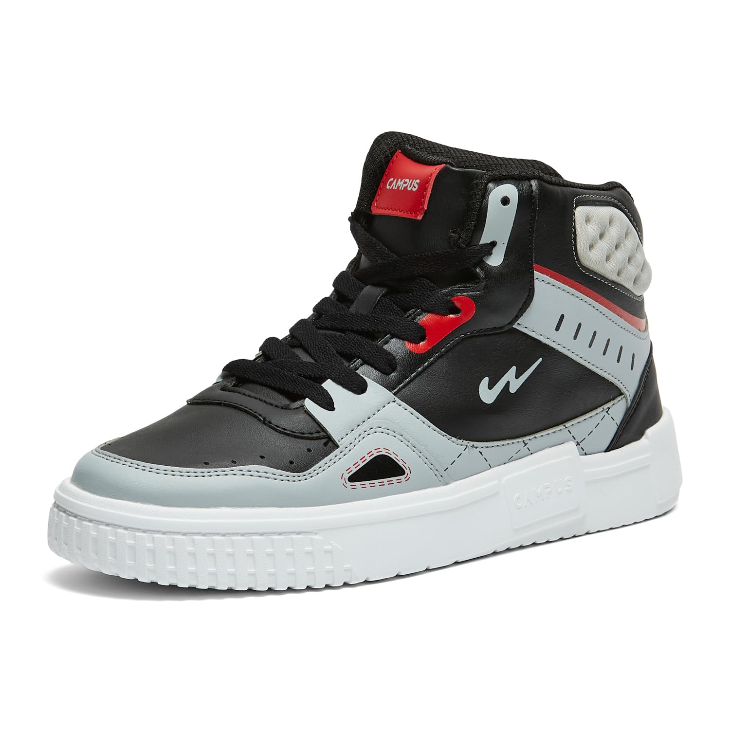 Campus Men's OG-15 Sneakers - Black/Lt Grey