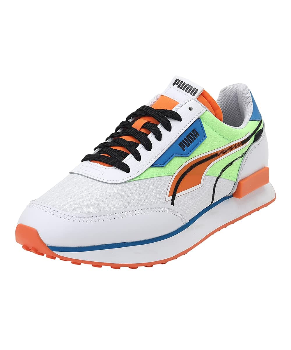 Puma Future Rider Twofold White Green Orange Sneaker