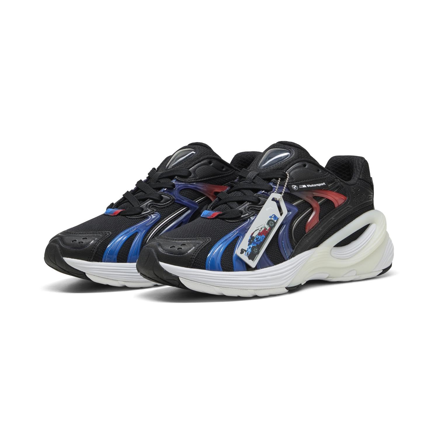 Puma BMW MMS Inverse Sneaker - Black-Cool Cobalt