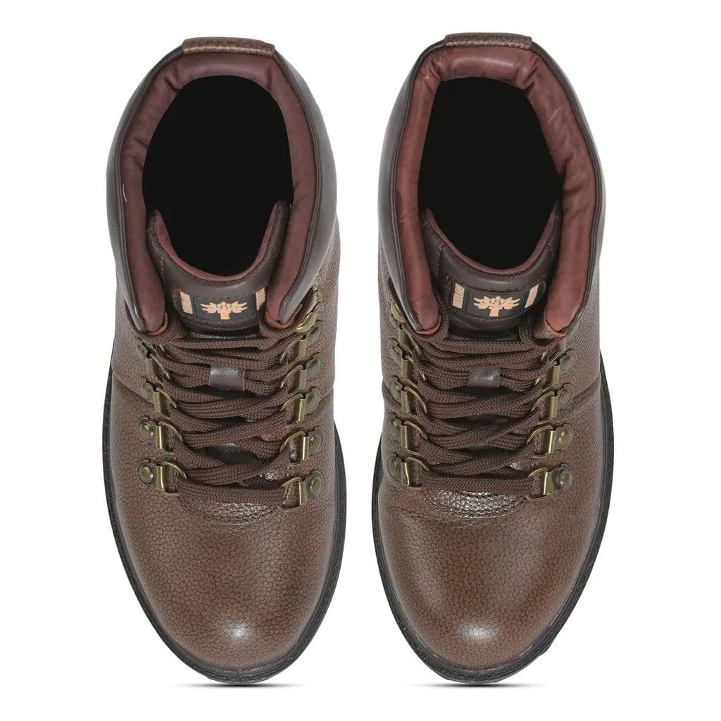 Woodland Men's Brown Leather Boots - Image 3