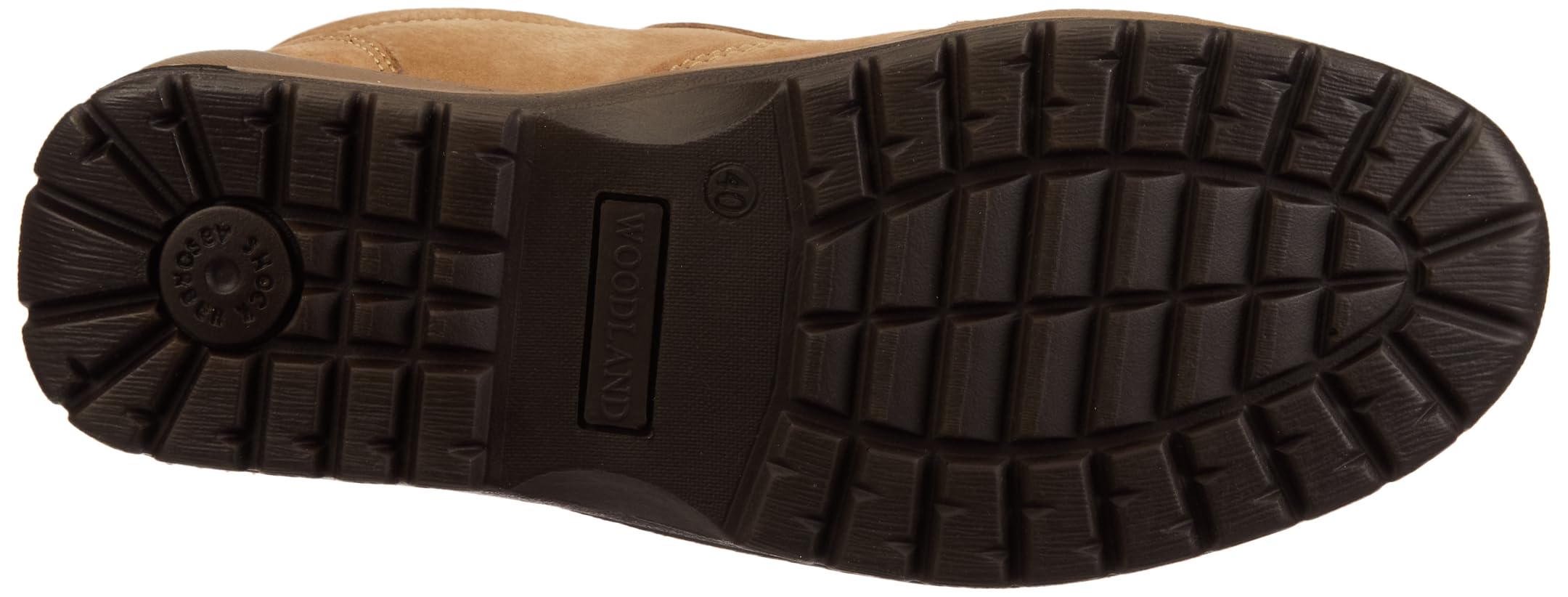 Woodland Men's Nubuk Casual Shoes - DKHAKI - Image 5