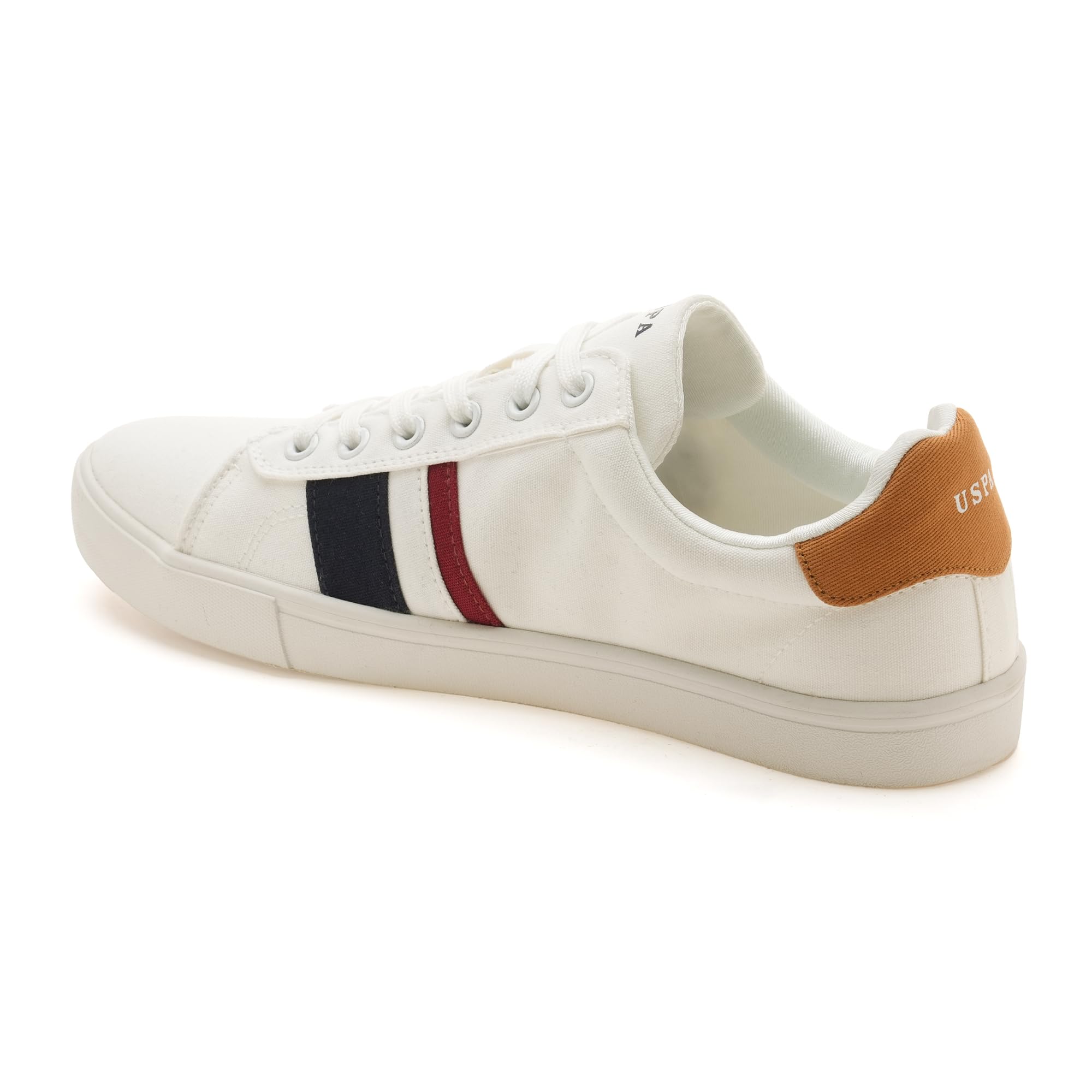 U.S. Polo Assn. Men's Slip-On Sneakers - Off White - Image 3