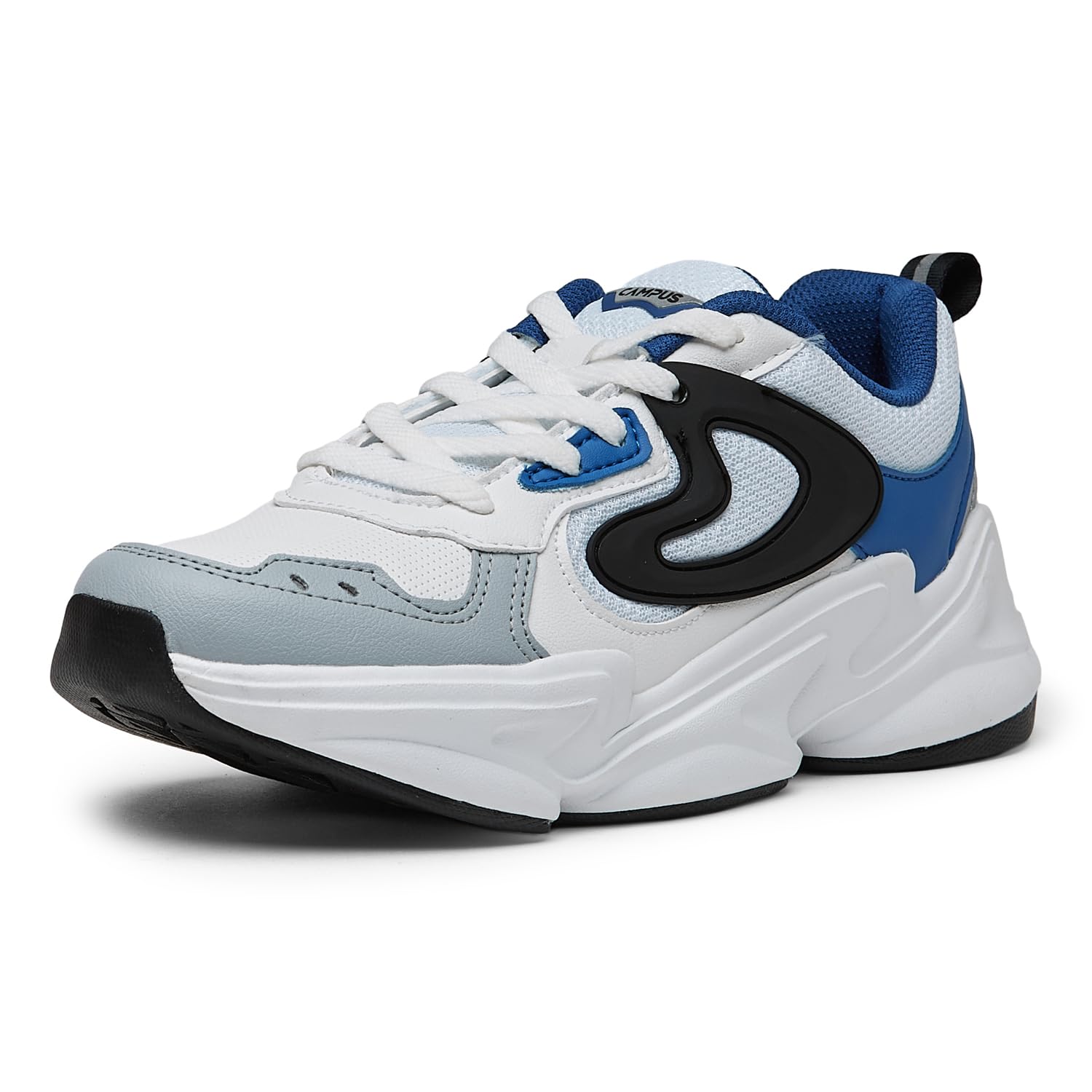Campus Stardust Sneakers for Men - White/Sky Blue