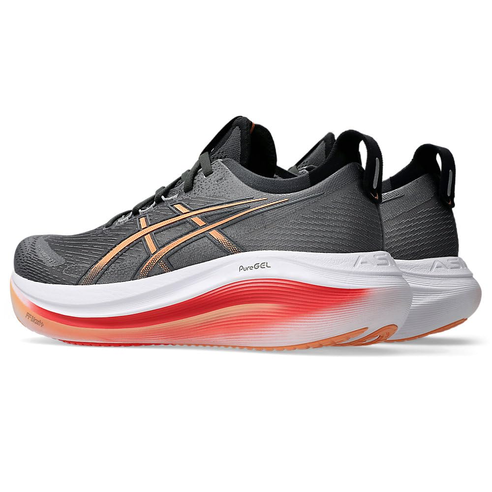 ASICS Men's GEL-NIMBUS 27 Running Shoes - Carbon/Mojave - Image 2