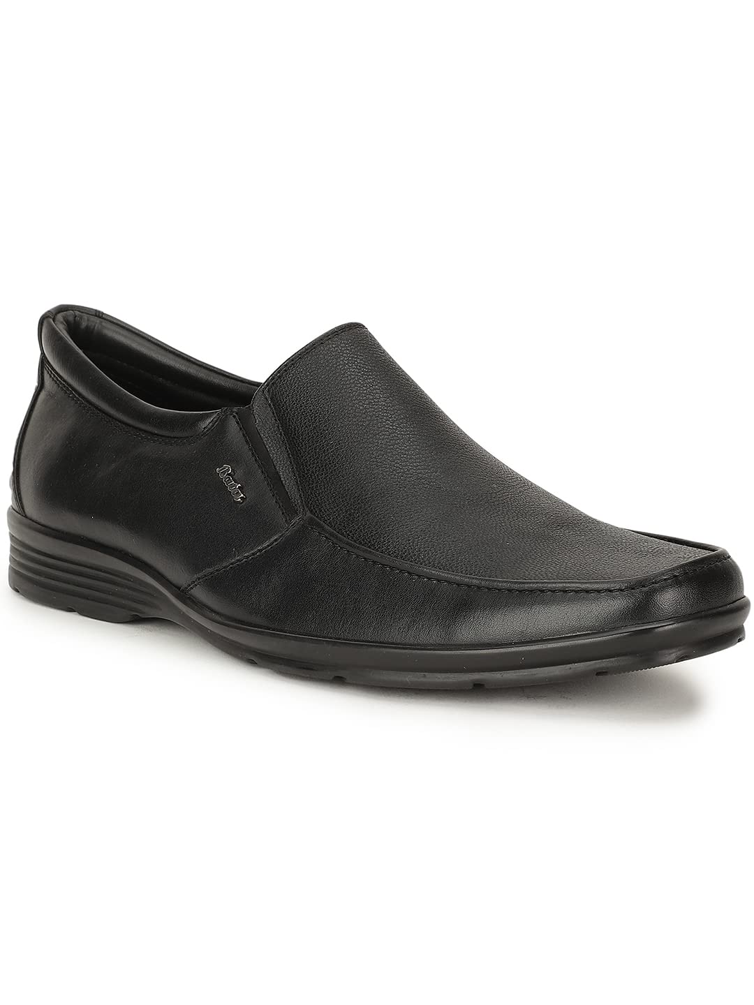 Bata Men's Black Formal Slip-On Shoes