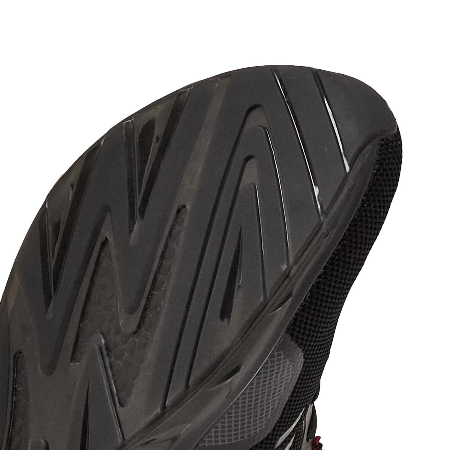 Campus Deccan Sneakers for Men - Black/Red - Image 5