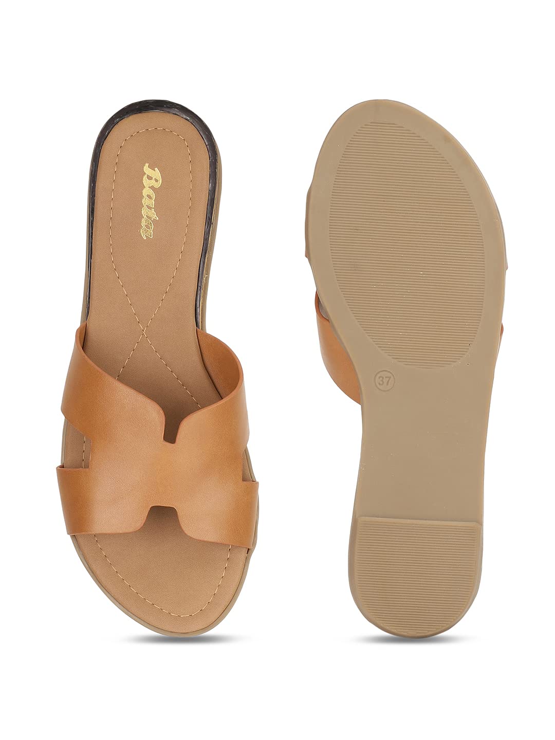 Bata Women's Slip-on Sandal - Tan - Image 4