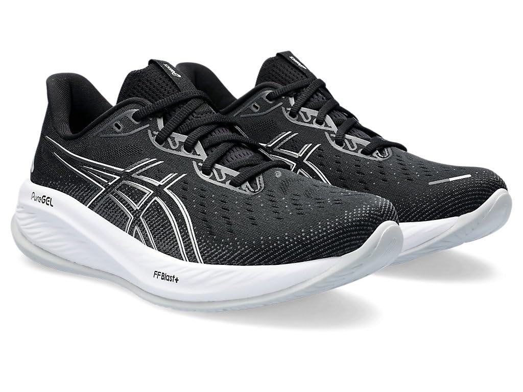 ASICS Gel-Cumulus 26 Men's Running Shoes - Black/Concrete - Image 4