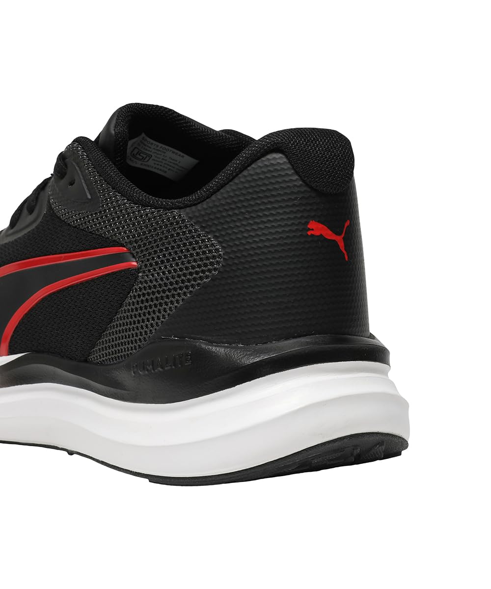 Puma Men ComfortRise Lite Running Shoe - Black - Image 4