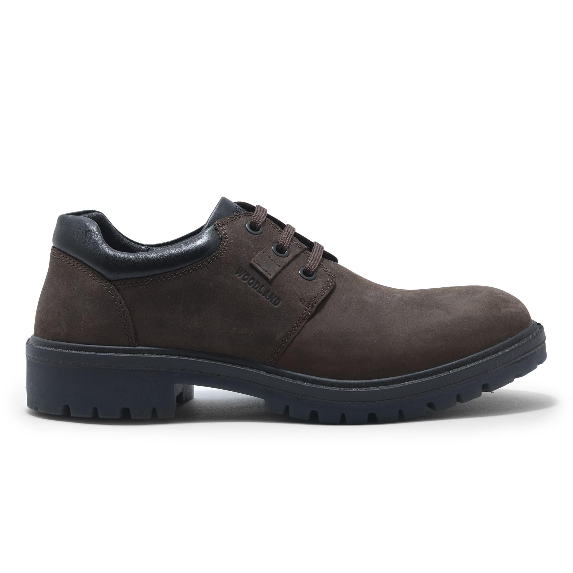 Woodland Men's Leather Sneaker - Brown - Image 2