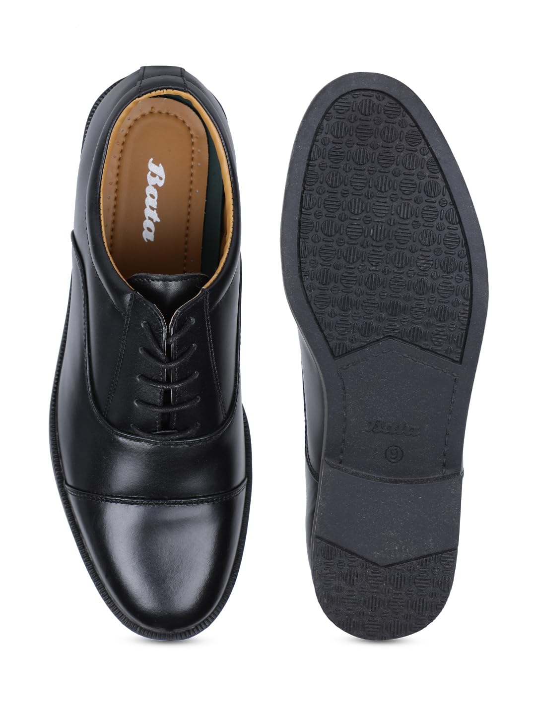 BATA Men's Black Formal Shoes - Image 4