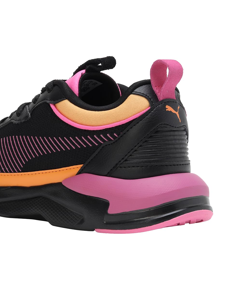 Puma X-Ray Airflex Womens Sneaker - Black Clementine - Image 4