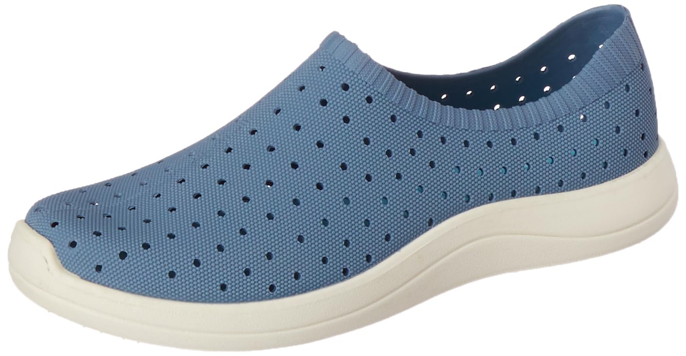 Bata Women's Light Blue Slip-On Walking Shoes