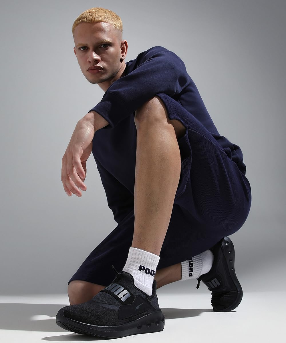 Puma Softride Carson Sliptech II - Black-Cool Dark Gray - Image 5